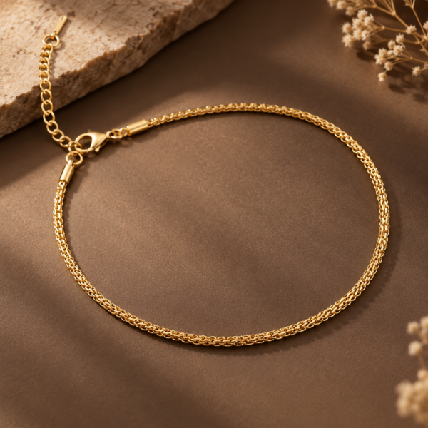 mesh anklet pair