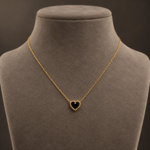 heart reversible white and black