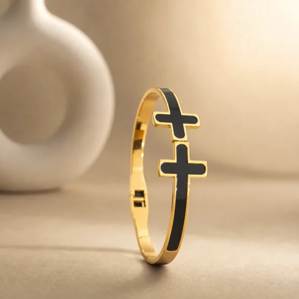 Black enamel kada 2.6