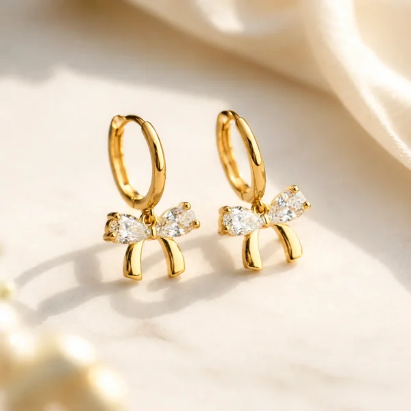 Bow drop hoops 2