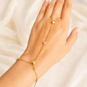 heart hand chain