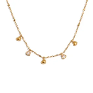 Heart charm chain Heart charm chain