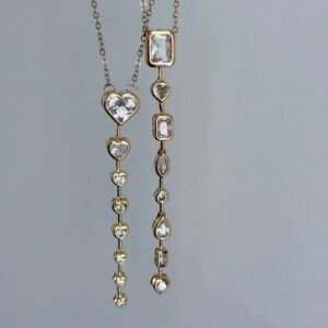 Heart drop chain Heart drop chain