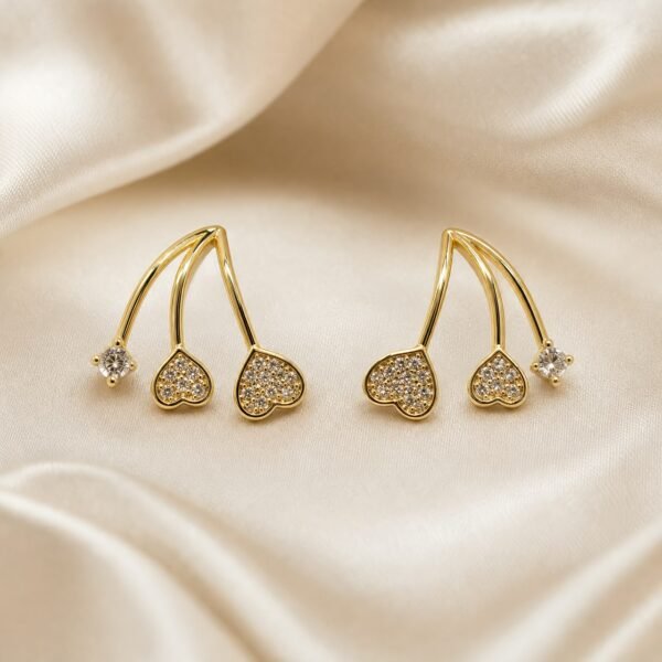 Heart stud Heart stud