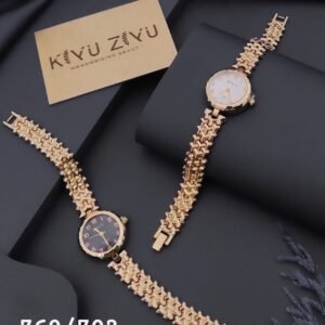 Black and white Antitarnish watch