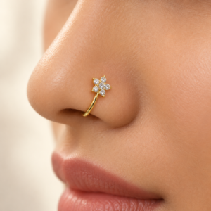 Flower1 nose pin