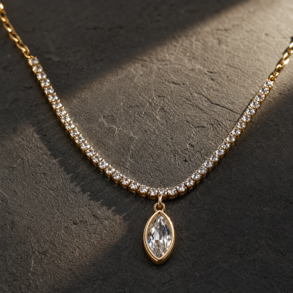 Rhinestone drop