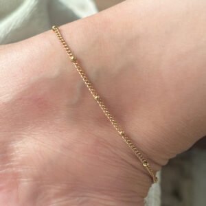IMG_1798_745065df-6d32-4fc8-9a0b-3f3cd32d362b_1100x-1 ball chain anklet pair