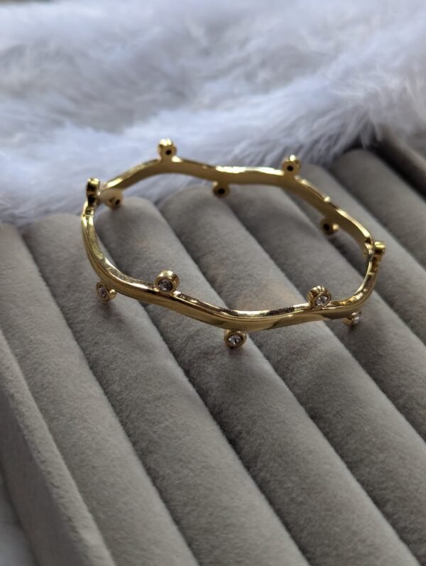 wavy stone kada 2.6