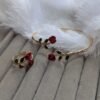 korean rose bracelet alloy 2.8 with ring