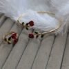 korean rose bracelet alloy 2.8 with ring