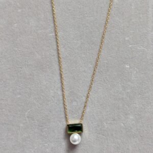 green with pearl