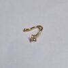 4 stone nose pin