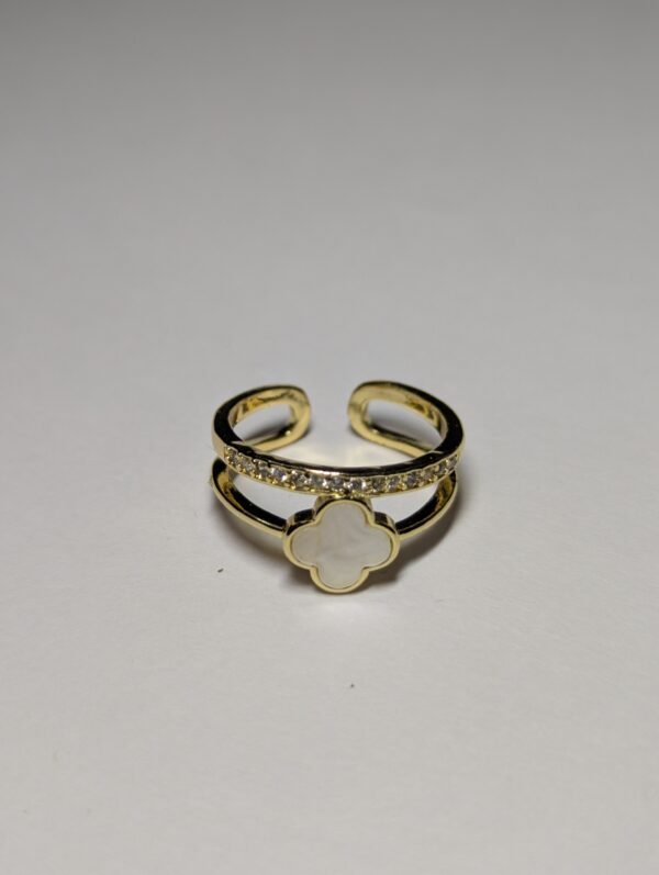 clover adjustable ring