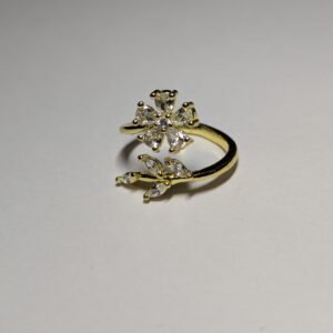 adjustable flower ring
