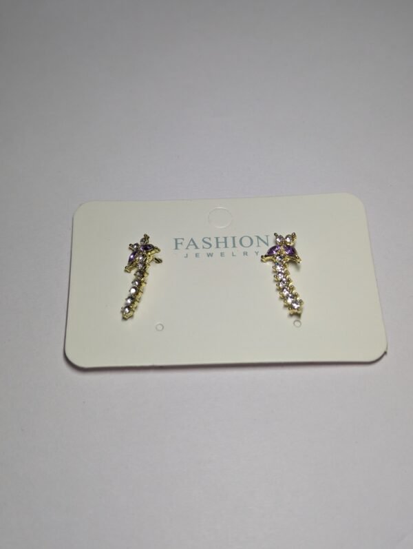 K earrings ear climber