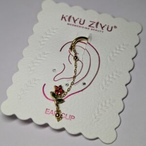 Red flower single ear