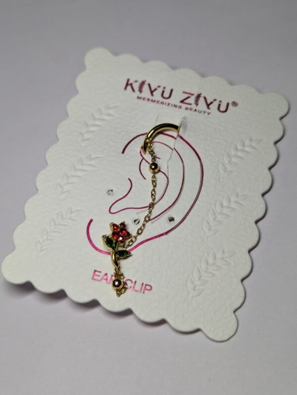 Red flower single ear
