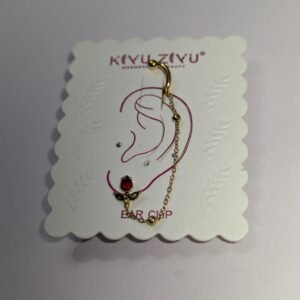 Red tulip single ear