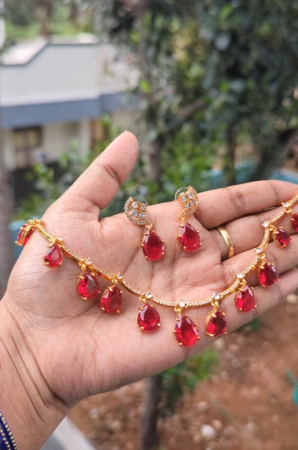 dancing red drop