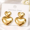 Layer heart  steel studs