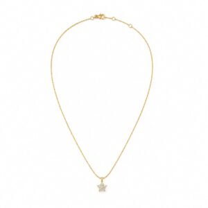 Small flower pendant chain