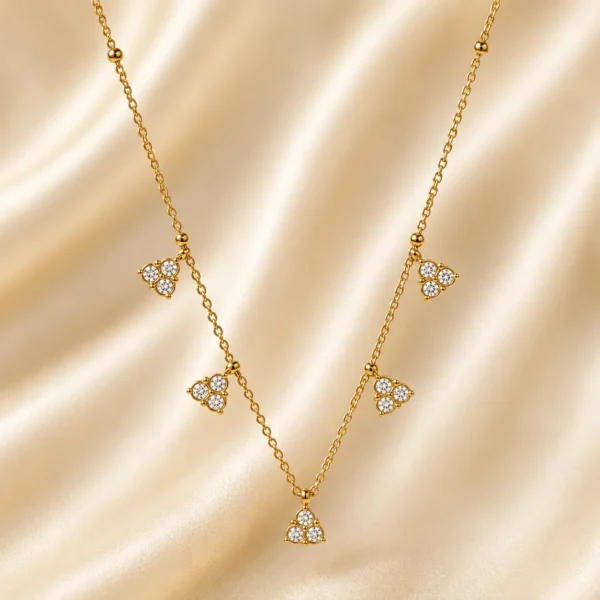 Trio charm chain