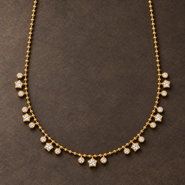 Star multi charm chain