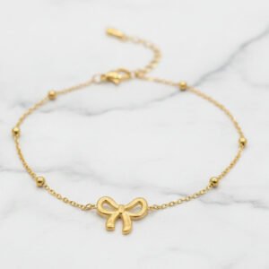 IMG_6083 bow kids anklet pair