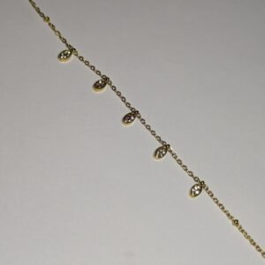 Leaf drops bracelet