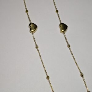 PXL_20260930_183553139 Heart kids anklet pair