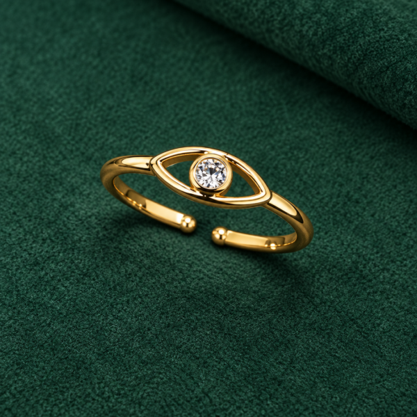 Evil eye ring